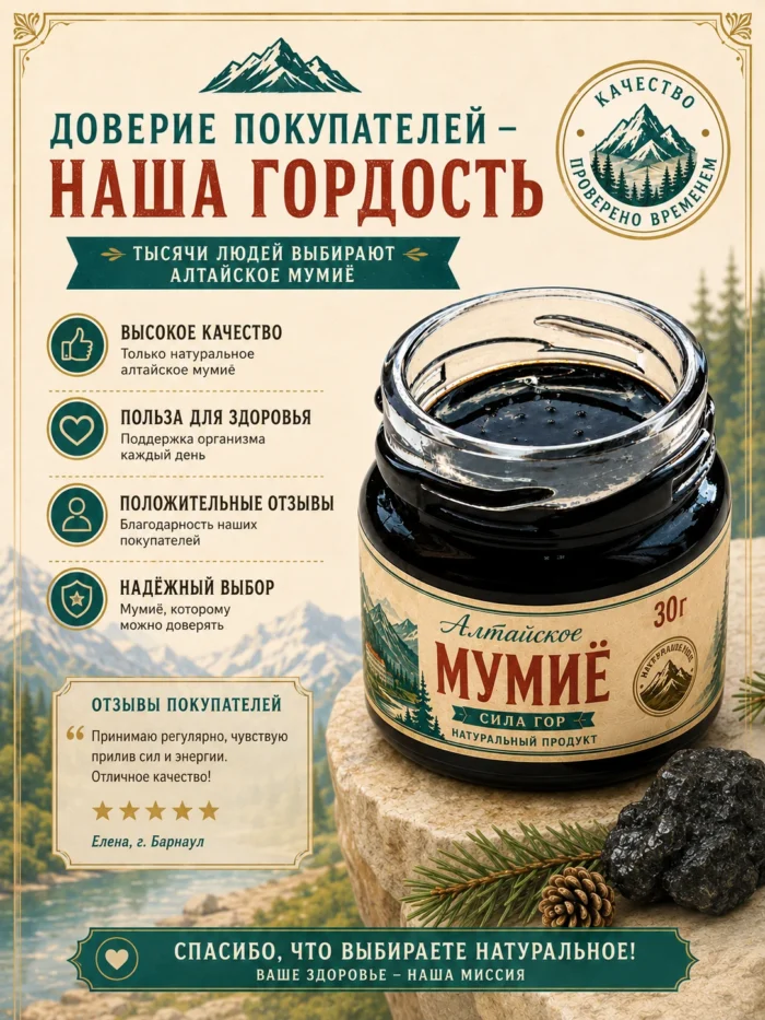 mumye-30g-slide-08 Инфографика с отзывом покупателя об алтайском мумиё